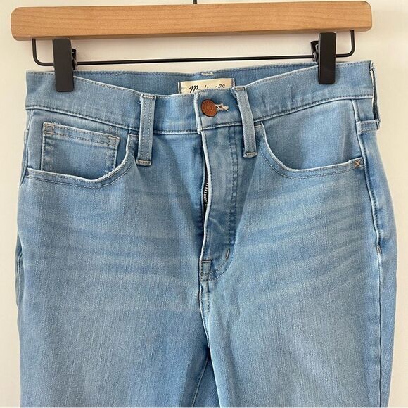 Madewell 10" High-Rise Roadtripper Supersoft Jeggings in Mcleod Wash 26 - Picture 7 of 7